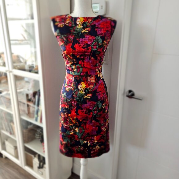 Tristan Floral Pencil Dress - Picture 1 of 5